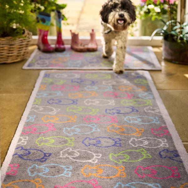 Hug Rug Outline Herdy Washable Doormat
