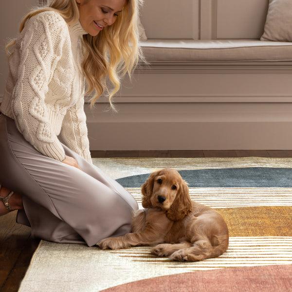 Hug Rug Oval Eclipse Eco-Washable Rug