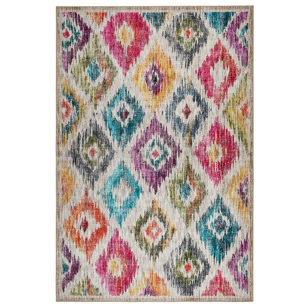 hug rug Painted Ikat Eco-Washable Rug