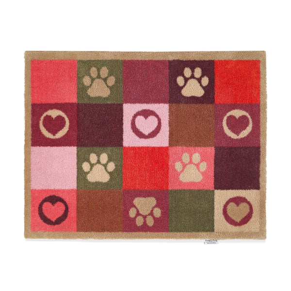 hug rug Patchwork Paws Washable Doormat