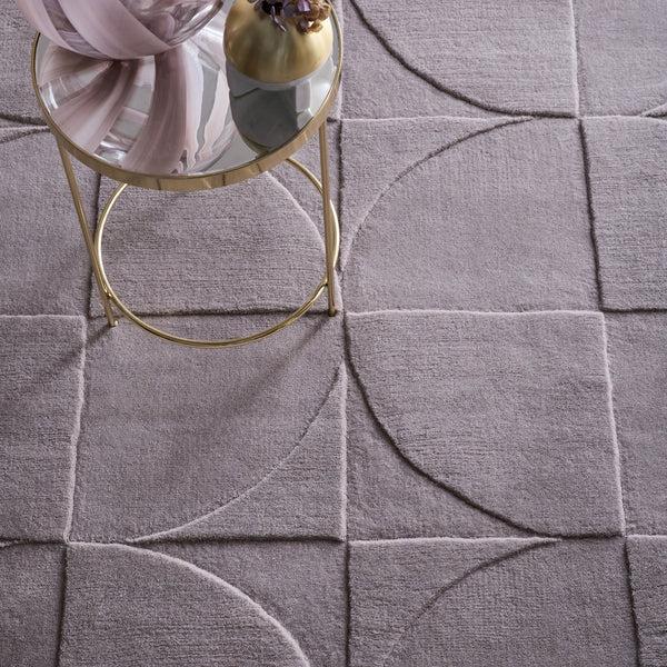 Hug Rug Penny Rug Grey Mauve