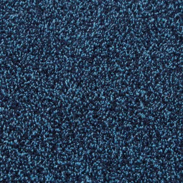 Hug Rug Plain Fleck - Indigo Washable Doormat