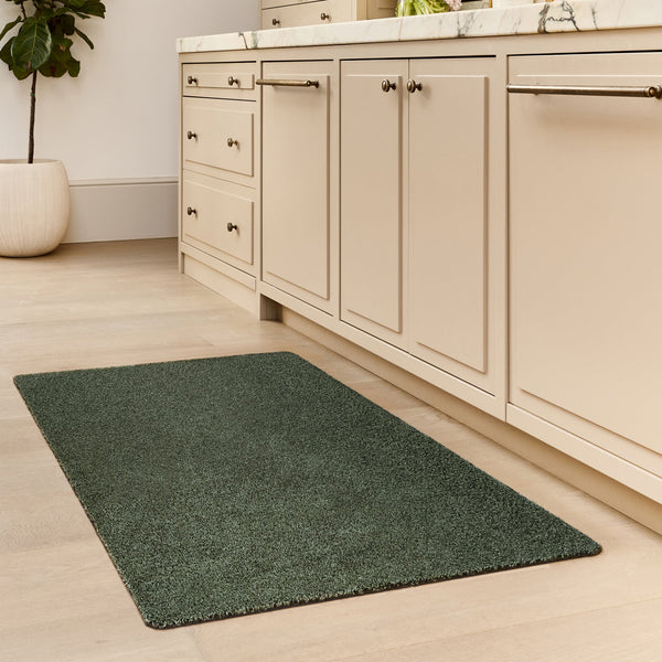Hug Rug Plain Fleck - Sage Green Doormat