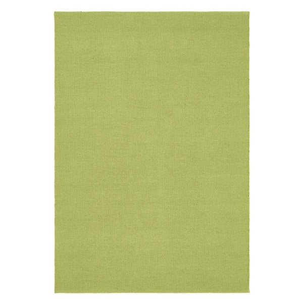hug rug Plain Washable Rug Green