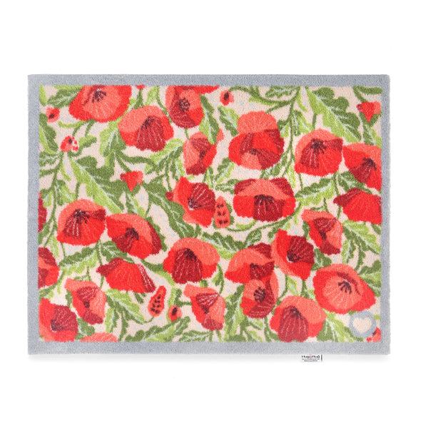 hug rug Poppies Galore Washable Doormat