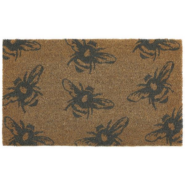hug rug Printed Coir Buzzy Bees Doormat