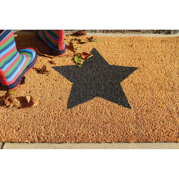Hug Rug Printed Coir Star Doormat