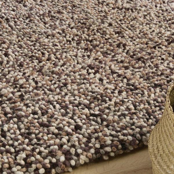 Hug Rug Rocks Shaggy Wool Rug Natural