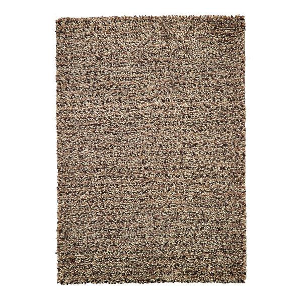 hug rug Rocks Shaggy Wool Rug Natural