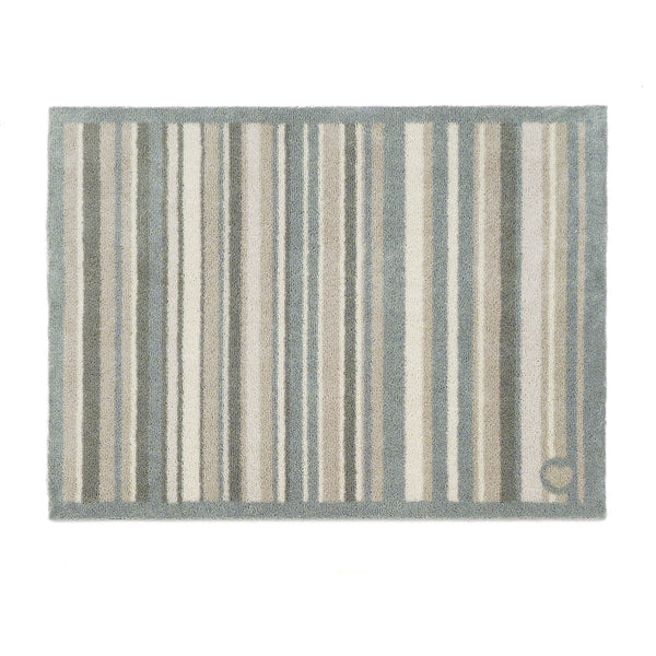 hug rug Sage Stripe Washable Doormat