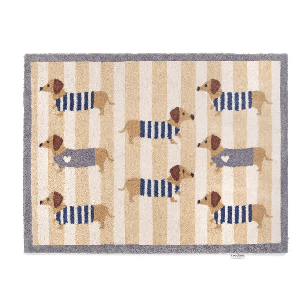 hug rug Sausage Dog Chic Washable Doormat