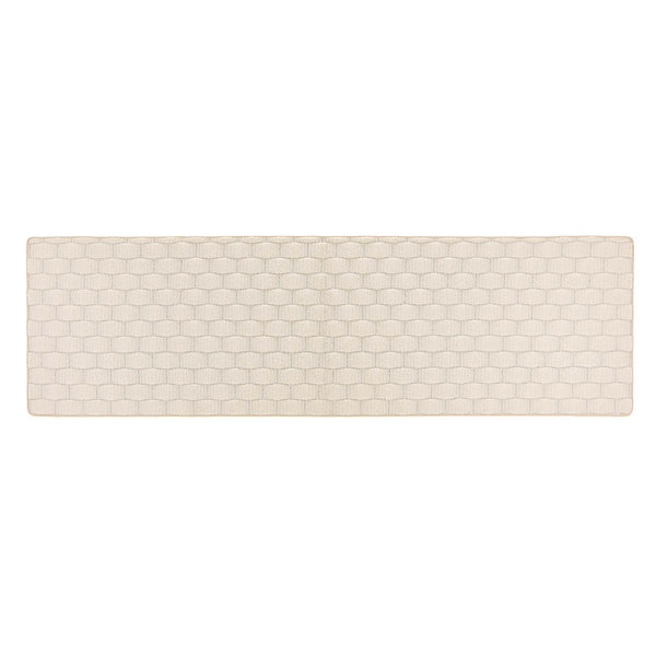 Hug Rug Sculptured Basketweave Rug Ivory