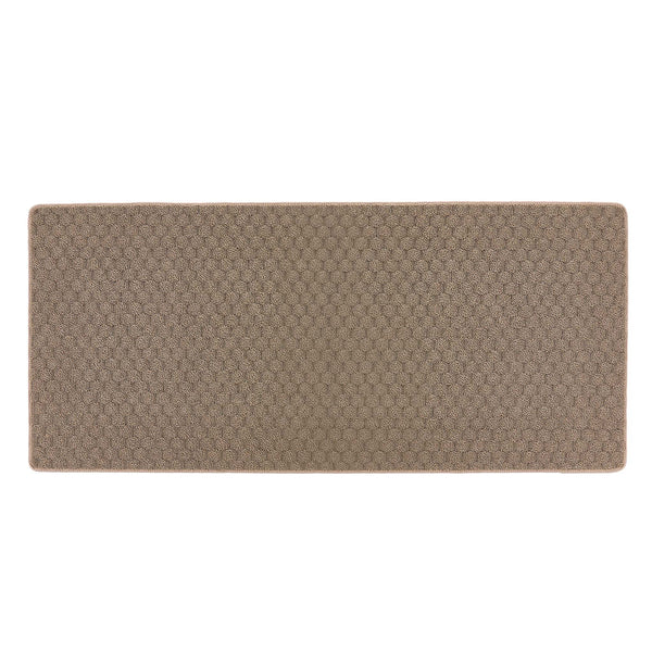 hug rug Sculptured Washable Honeycomb Rug Mink