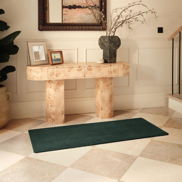 Hug Rug Sense - Forest Green Washable Doormat