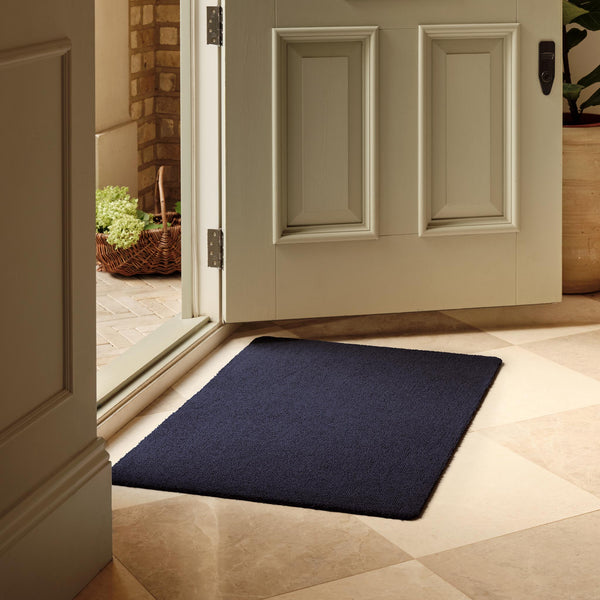 Hug Rug Sense - French Navy Washable Doormat