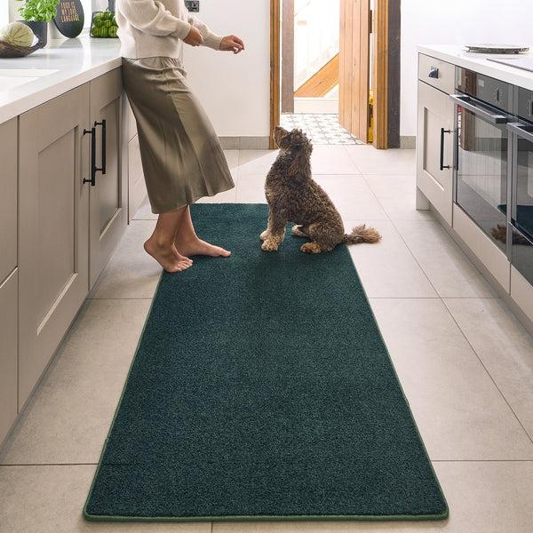 Hug Rug Sense Washable Rug Forest Green