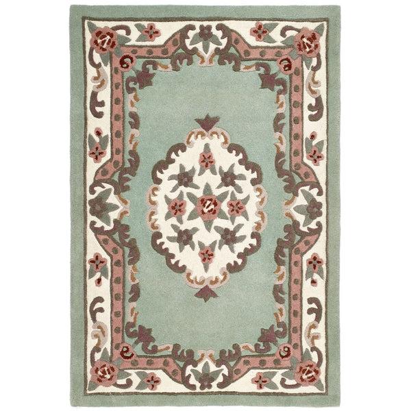 hug rug Shensi Aubusson Rug in Green
