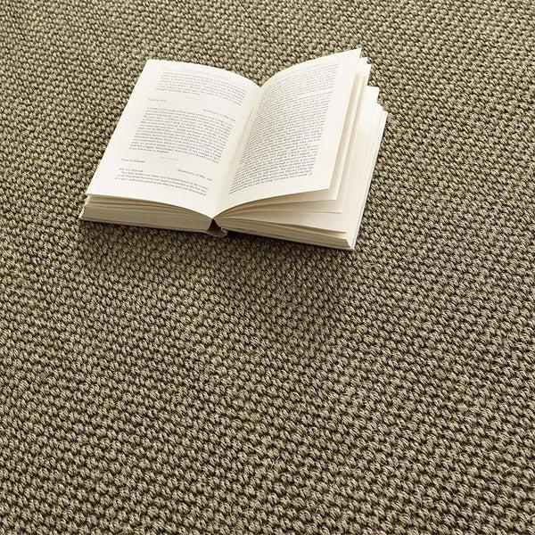 Hug Rug Sisal Rug Green With Sage Green Border