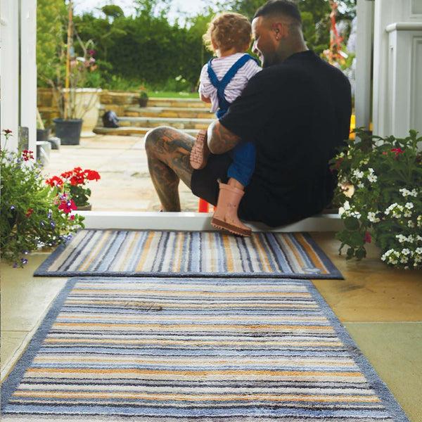 Hug Rug Stripe 86 Washable Doormat