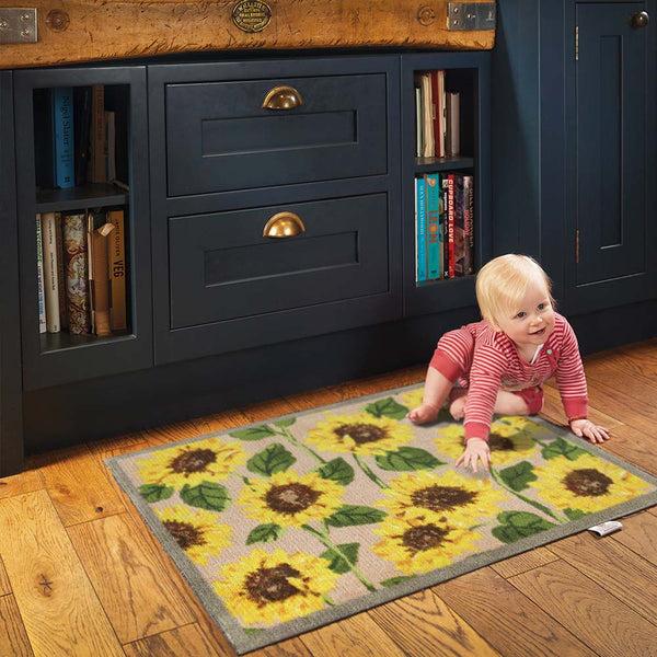 Hug Rug Sunflowers 1 Washable Doormat