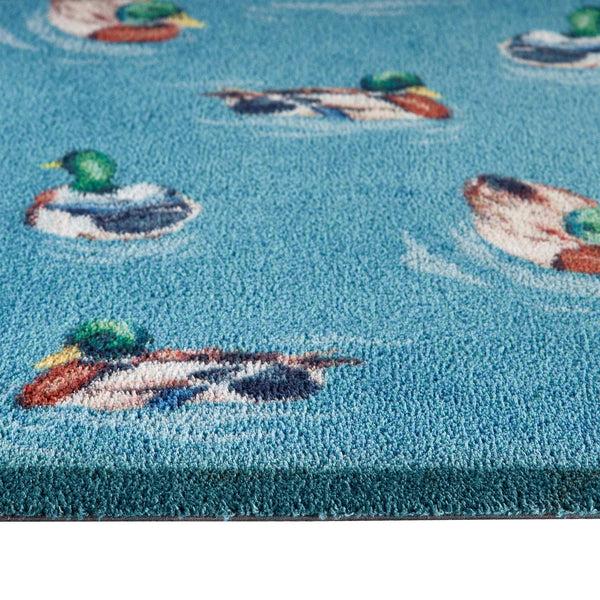 Hug Rug Swimming Ducks Washable Doormat