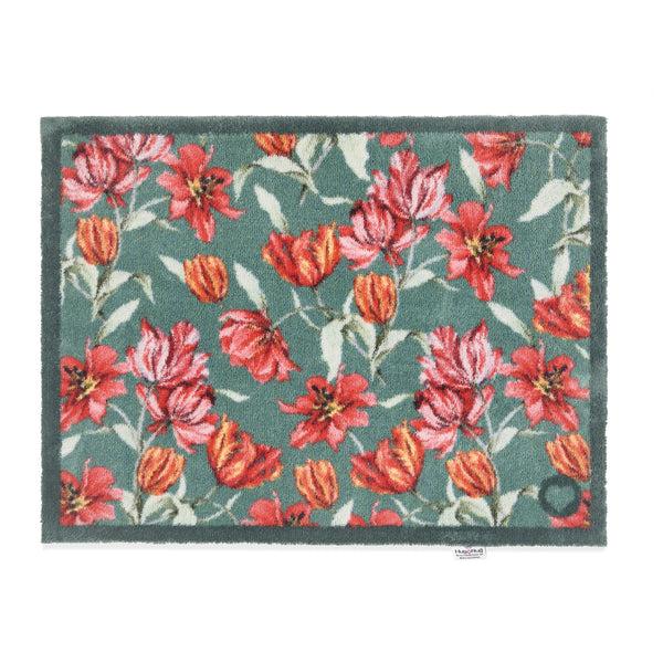 hug rug Tumbling Tulips Washable Doormat