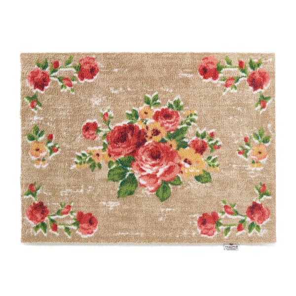 hug rug Vintage Rose Washable Doormat