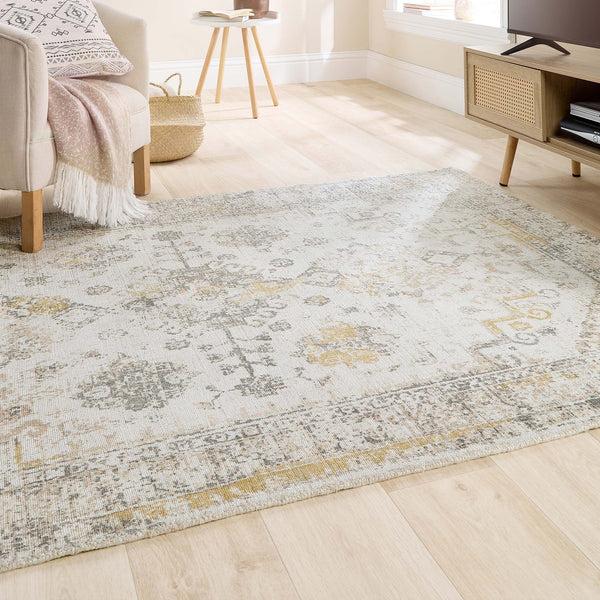 Hug Rug Vogue Rug Light Grey/Ochre