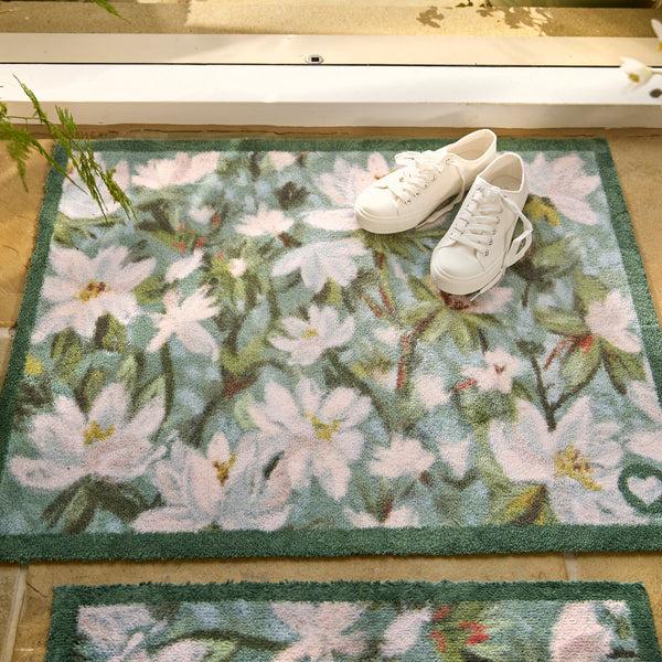 Hug Rug Water Lilies Washable Doormat