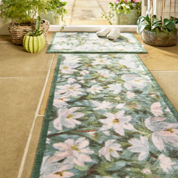 Hug Rug Water Lilies Washable Doormat