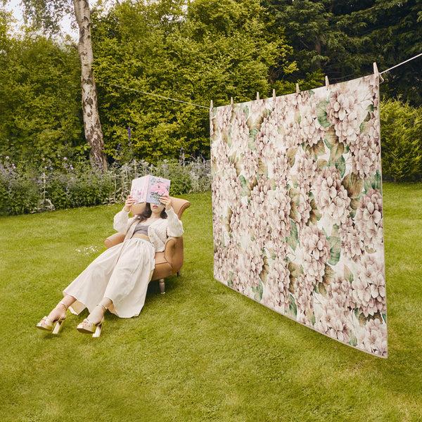 Hug Rug Wild Hydrangea Eco-Washable Rug