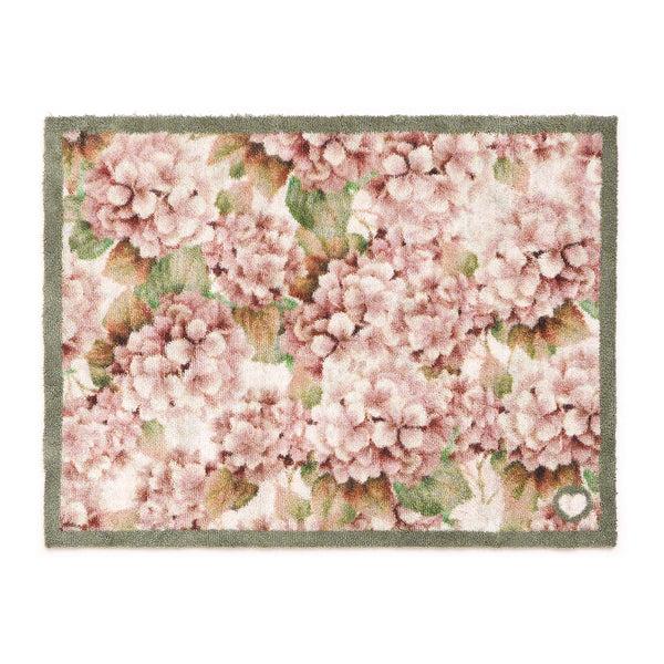 hug rug Wild Hydrangea Washable Doormat