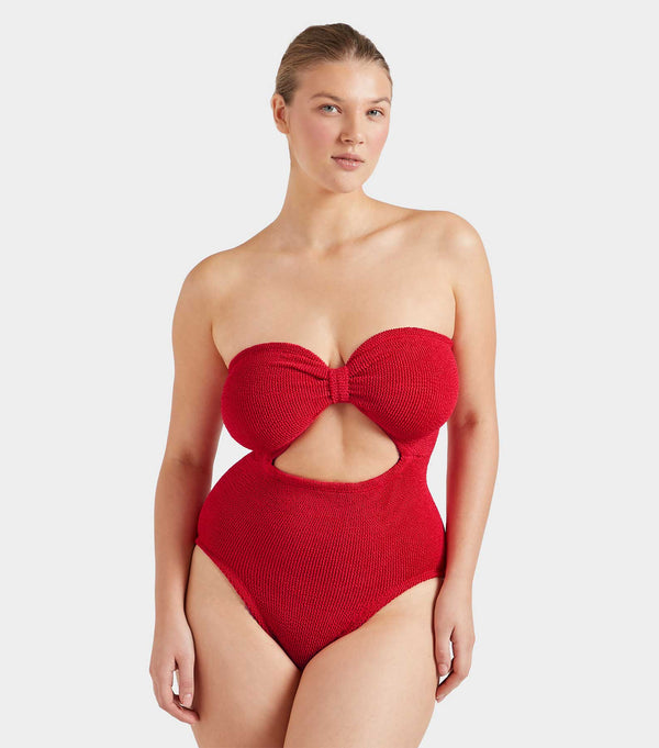 Hunza G Alana Swim Red