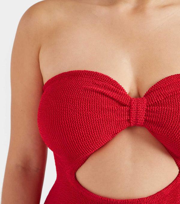 Hunza G Alana Swim Red