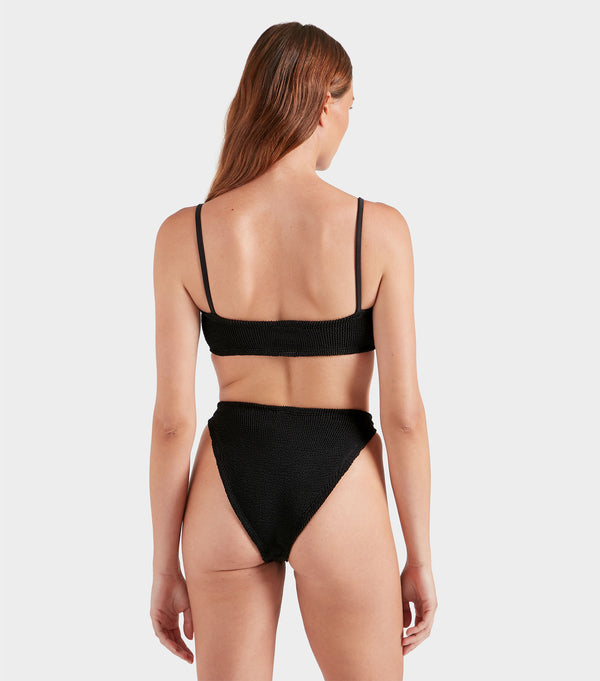 hunza G Alicia Bikini Black