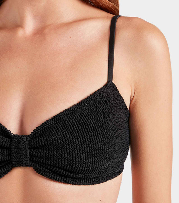 hunza G Alicia Bikini Black