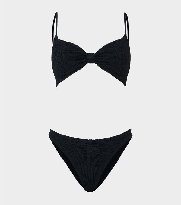 hunza g Alicia Bikini Black