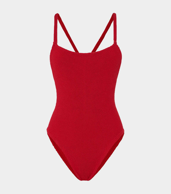 hunza g Bette Swim Red