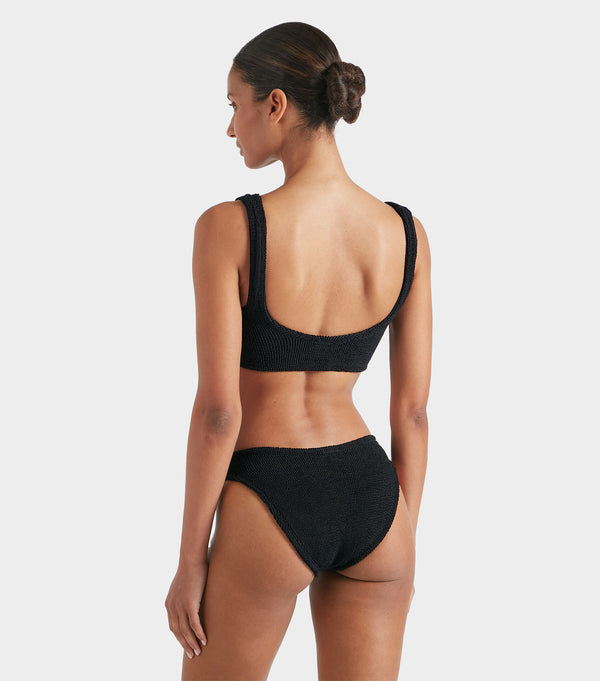 Hunza G Bonnie Bikini Black