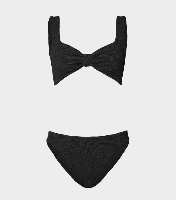 hunza g Bonnie Bikini Black