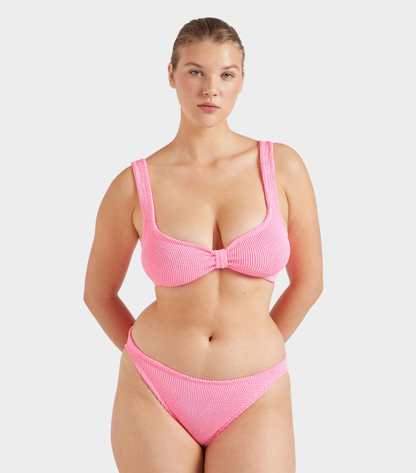 Hunza G Bonnie Bikini Bubblegum