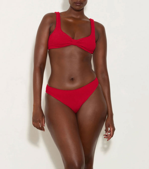 Hunza G Bonnie Bikini Red
