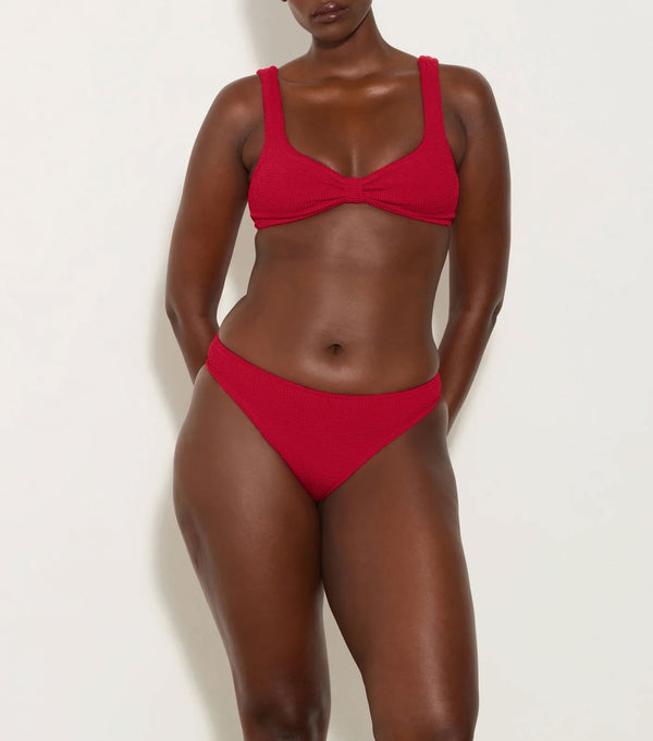 Hunza G Bonnie Bikini Red