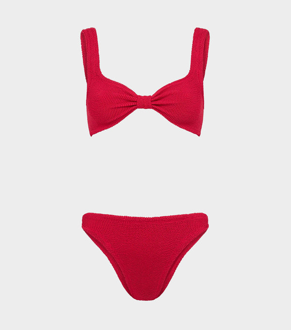 hunza g Bonnie Bikini Red