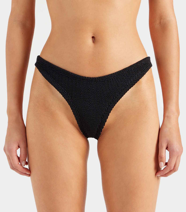 Hunza G Brazilian Bikini Bottom Black