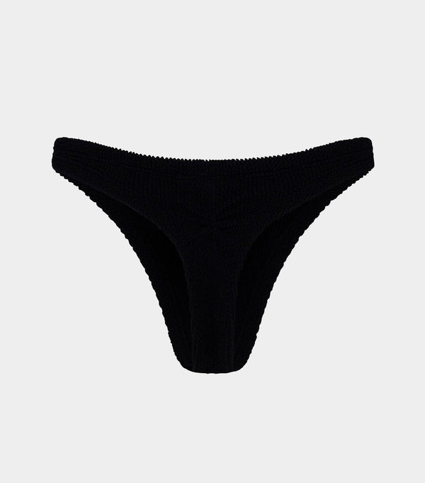 hunza g Brazilian Bikini Bottom Black