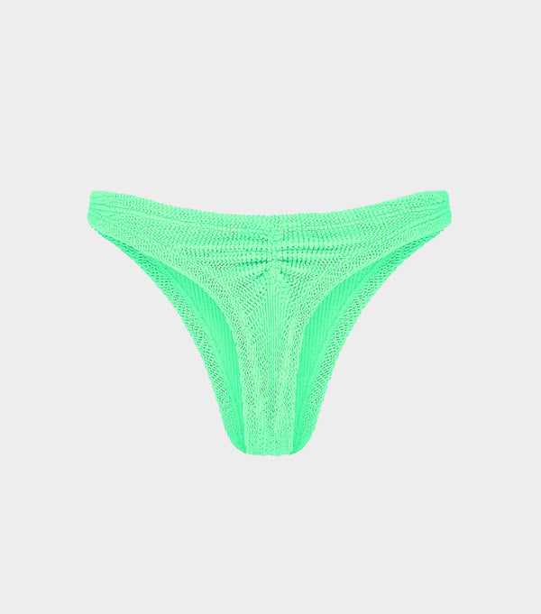 hunza g Brazilian Bikini Bottom Lime