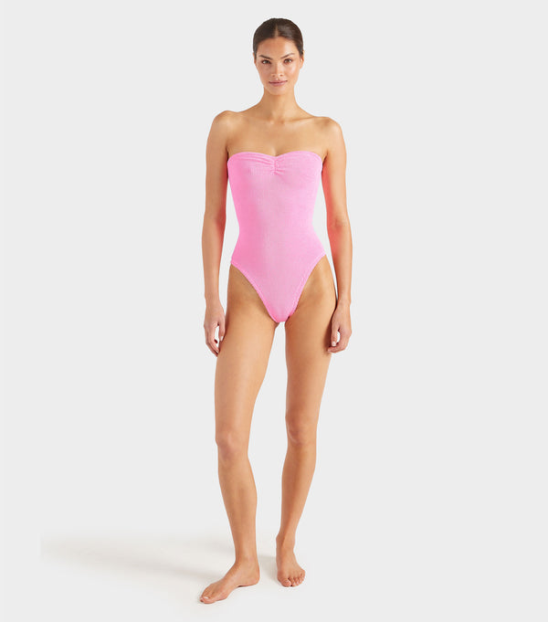 Hunza G Brooke Swim Bubblegum