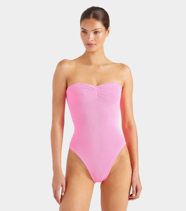 Hunza G Brooke Swim Bubblegum