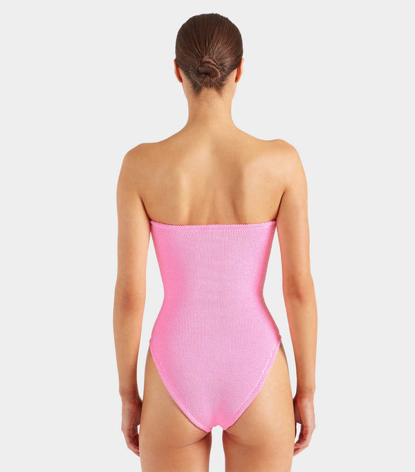 Hunza G Brooke Swim Bubblegum